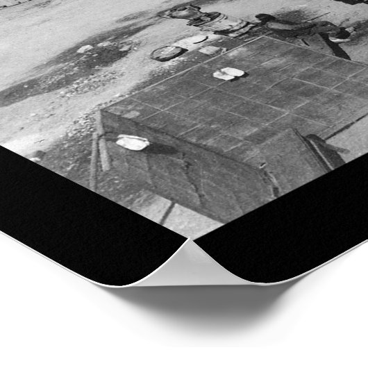 北京秦門中国1909 ポスター (角)