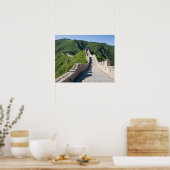 北京素晴らしの中国の壁、中国 ポスター (キッチン)