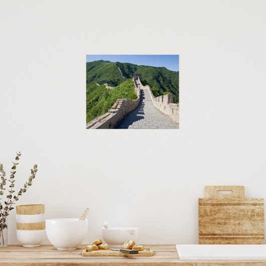 北京素晴らしの中国の壁、中国 ポスター (キッチン)