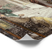 北京語Pの宮廷に出品する曲芸師 ポスター (角)