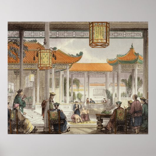 北京語Pの宮廷に出品する曲芸師 ポスター (正面)