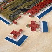 北京 – 中国 – モザイク –  ジグソーパズル (側面)