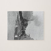 北京、CHの壁を通る最初列車 ジグソーパズル (横)