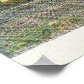 北側の高等学校の外観 ポスター (角)