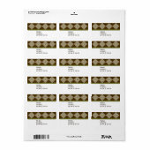 北十字地球 ラベル (フルシート)