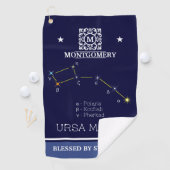 北半球うさ座(小) ゴルフタオル (インサイチュ)