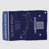 北半球うさ座(小) ゴルフタオル (横)