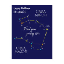 北半球でポラリス星を探す