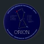 北半球のオリオン座 缶バッジ<br><div class="desc">北オリオン座。星の色は大ざっぱで実在す。星と宇宙オブジェクトの名前。美スタイリッシュしく、誰でもおもしろいボタンをカスタマイズ。2つのテンプレート・文字を変更または削除できる。「編集忘れデザイン」または「パーソナライズ」（場合によっては）ボタンを使用して製品のイメージを調整したり、再配置したり、文字を追加したりしないでください。ただクリエイティブで楽しむ幸せになれ。</div>