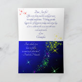 北半球の三角星 カード (内部)