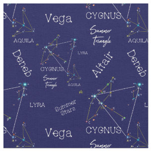 北半球の三角星 ファブリック