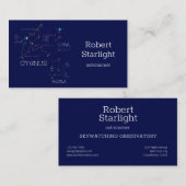 北半球の三角星 名刺 (正面/裏面)