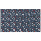 北半球の冬の継ぎ目のないパターン テーブルクロス (正面(横))