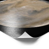 北半球の夏/南冬の火星 フォトプリント            (角)