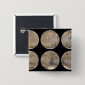 北半球の夏/南冬の火星 缶バッジ (正面&裏面)