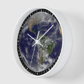 北半球の春の初日。 壁時計 (傾斜)