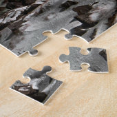 北半球の緑 ジグソーパズル (側面)