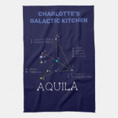 北半球アキラ星座 キッチンタオル (縦)