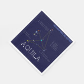 北半球アキラ星座 スタンダードランチョンナプキン (角)