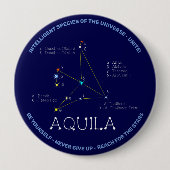北半球アキラ星座 缶バッジ (正面)