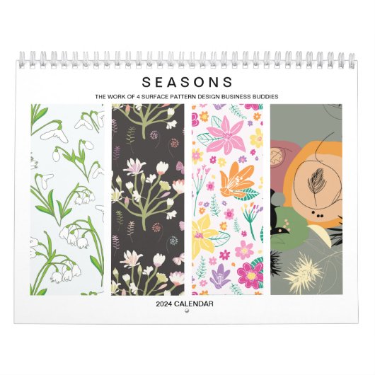 北半球2024年シーズンカレンダー カレンダー (カバー)