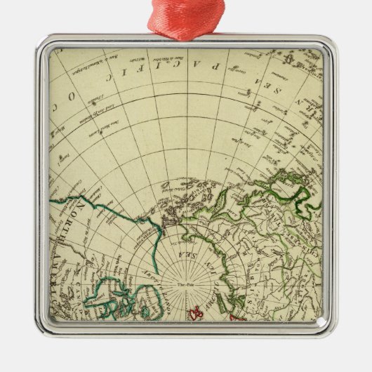 北半球2 メタルオーナメント (正面)