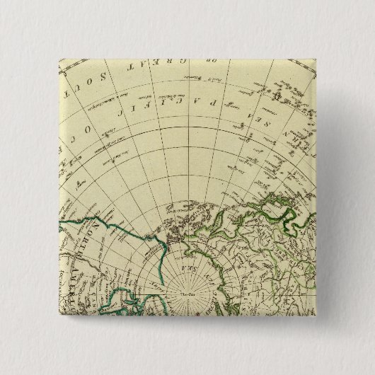 北半球2 缶バッジ (正面)