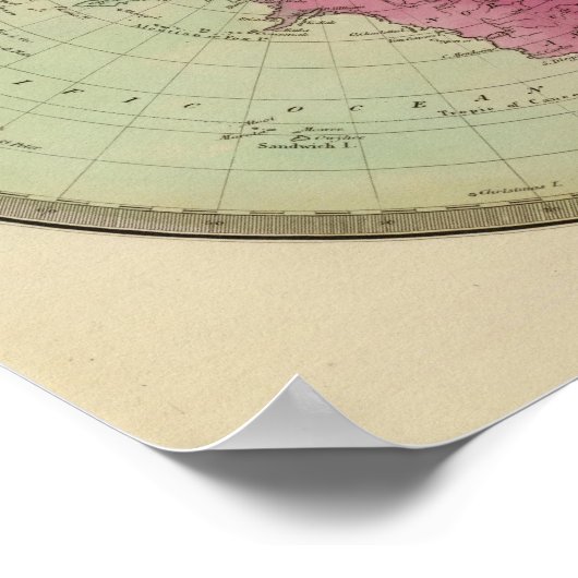 北半球4 ポスター (角)