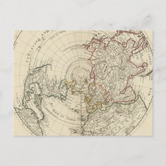 北半球 ポストカード (正面)