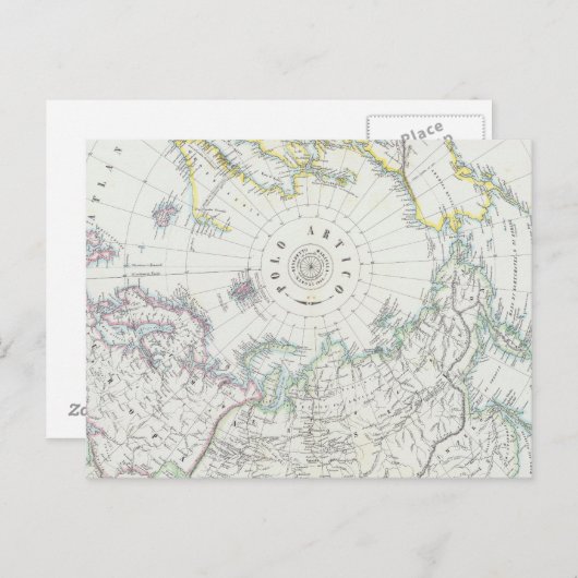 北半球 ポストカード (正面/裏面)