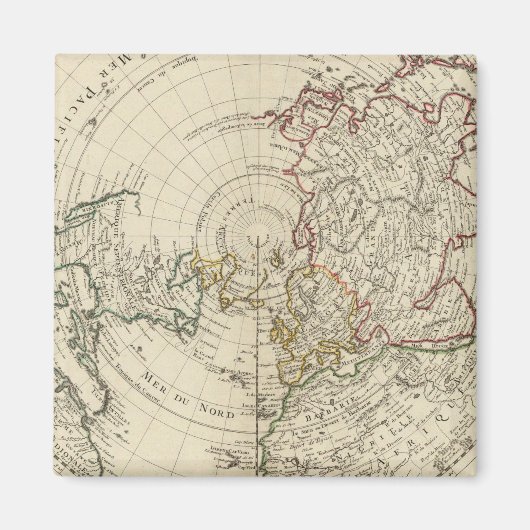 北半球 マグネット (正面)