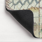 北南アメリカの世界からの詳細 マウスパッド (コーナー)