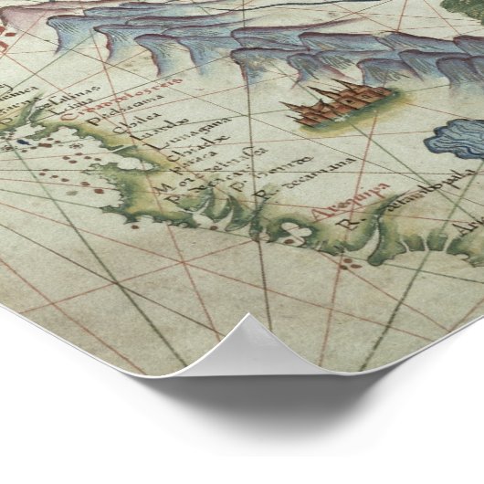 北南米詳細 ポスター (角)