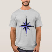 北向き矢印Tシャツ Tシャツ (正面)