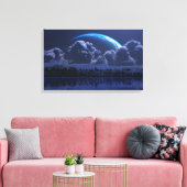 北回帰線（夜） キャンバスプリント (インサイチュ (リビング))