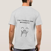 北地下鉄 Tシャツ (裏面)