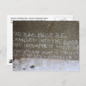 北壁のグラフィティ、キティラノへの階段ビーチ ポストカード (正面/裏面)