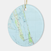 北外銀行ノースカロライナMap (1985年) セラミックオーナメント (左)