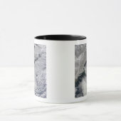 北大西洋の上空の雲 マグカップ (中央)