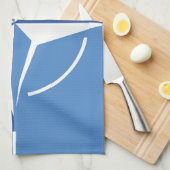 北大西洋条約オルガニ国旗の象徴 キッチンタオル (四つ折り)