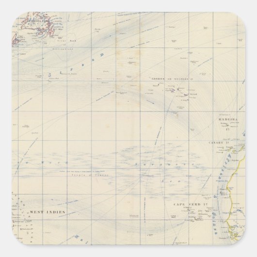 北大西洋海 スクエアシール (正面)