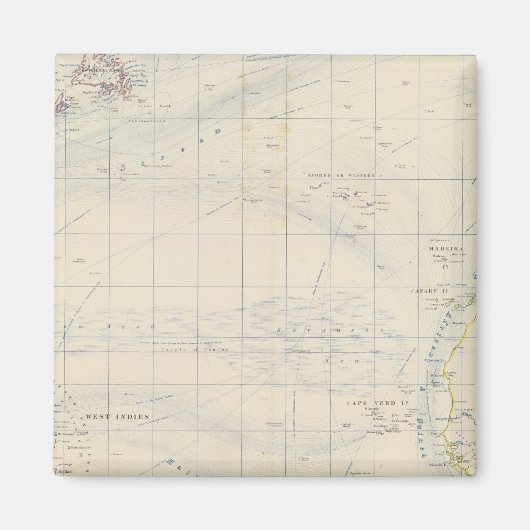 北大西洋海 マグネット (正面)