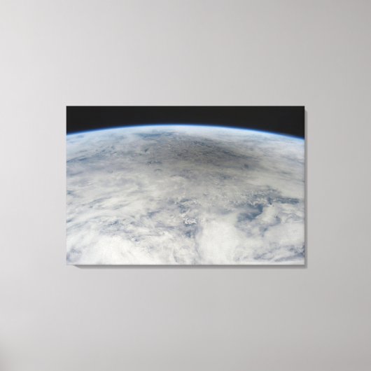 北太平洋に注がれた月の影。 キャンバスプリント (正面)