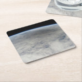 北太平洋に注がれた月の影。 スクエアペーパーコースター (アングル)