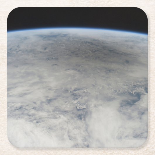 北太平洋に注がれた月の影。 スクエアペーパーコースター (正面)