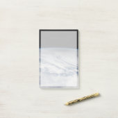 北太平洋に注がれた月の影。2 ポストイット (デスク上)