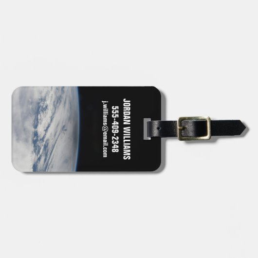 北太平洋に注がれた月の影。2 ラゲッジタグ (正面横)