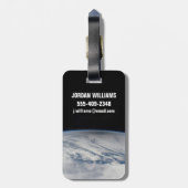 北太平洋に注がれた月の影。2 ラゲッジタグ (裏面縦)