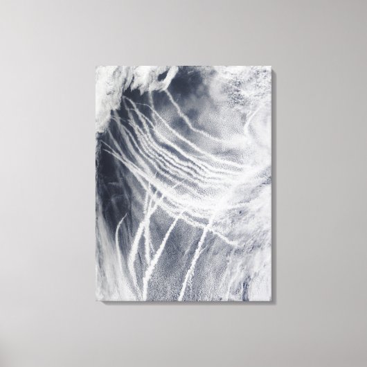 北太平洋の海 キャンバスプリント (正面)