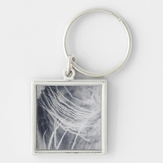 北太平洋の海 キーホルダー (正面)